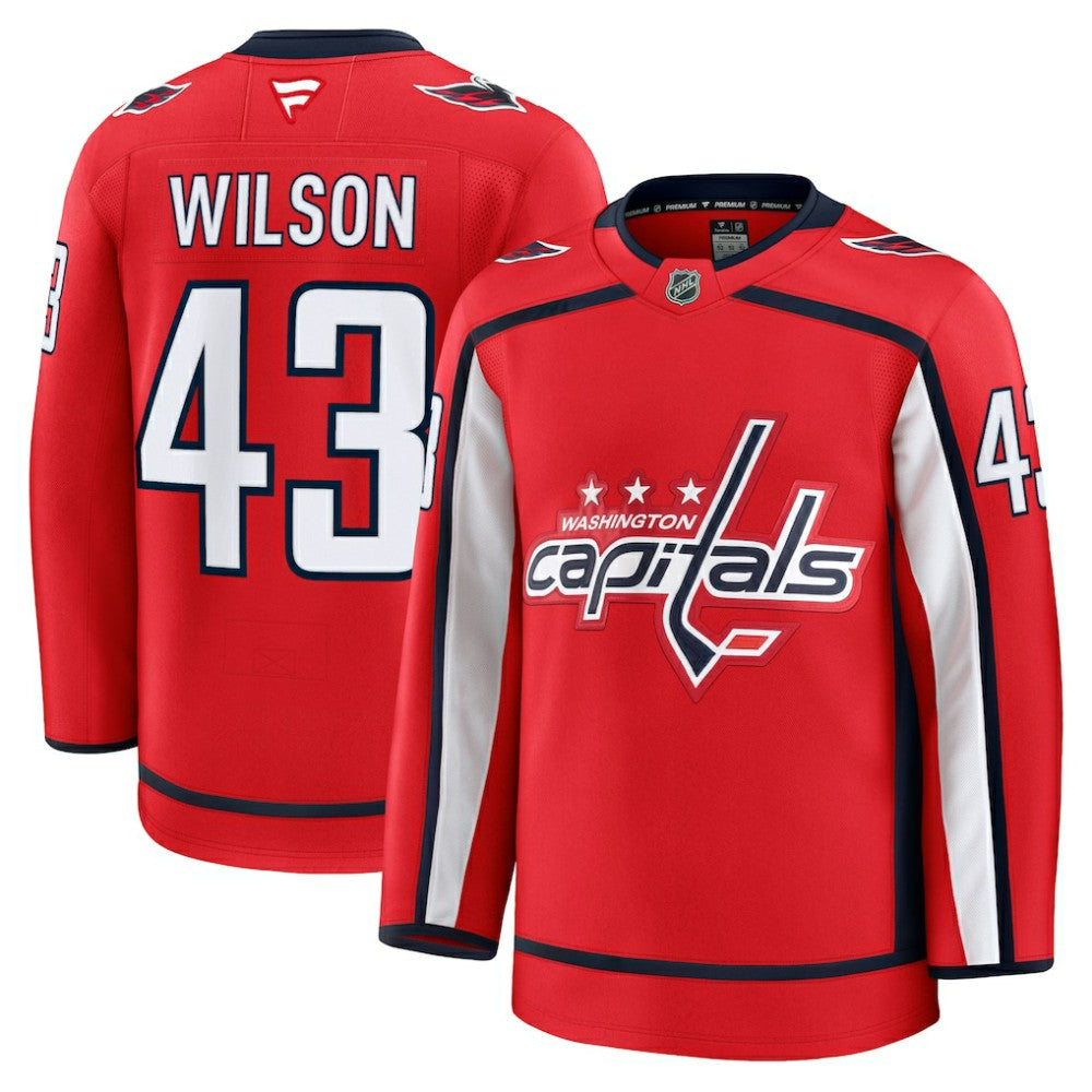 Tom Wilson Washington Capitals Fanatics Home Premium Jersey -  NHL Jerseys