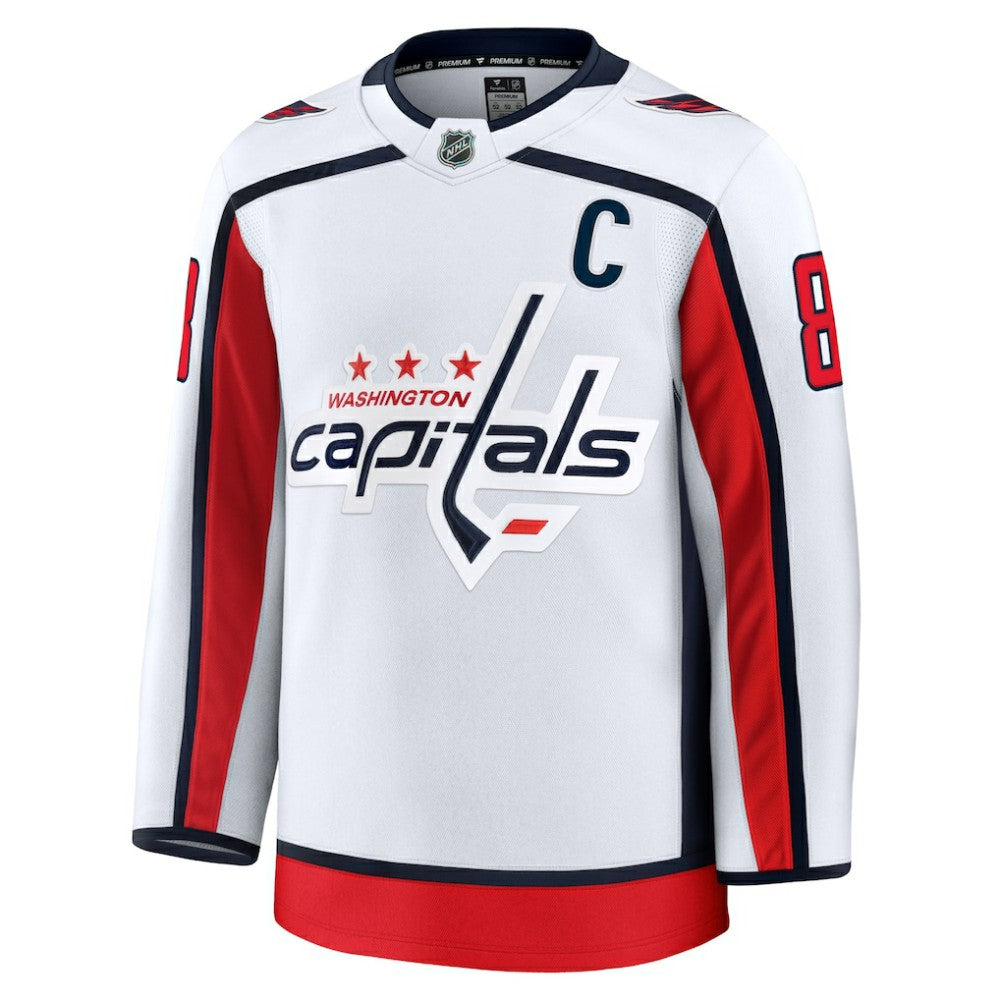 Alexander Ovechkin Washington Capitals Fanatics Away Premium Jersey -  NHL Jerseys