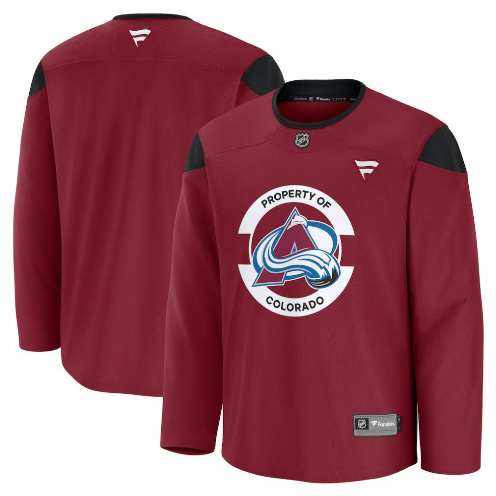 Colorado Avalanche Fanatics Practice Jersey -  NHL Jerseys