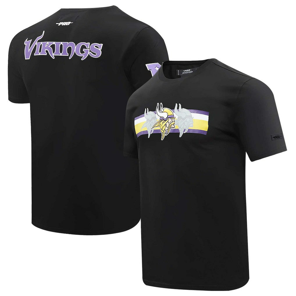 Minnesota Vikings Pro Standard Retro Striper T-Shirt | NFL Discount
