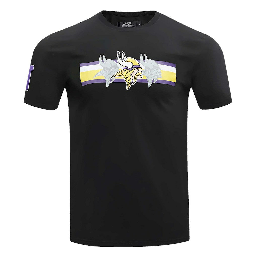 Minnesota Vikings Pro Standard Retro Striper T-Shirt | NFL Discount
