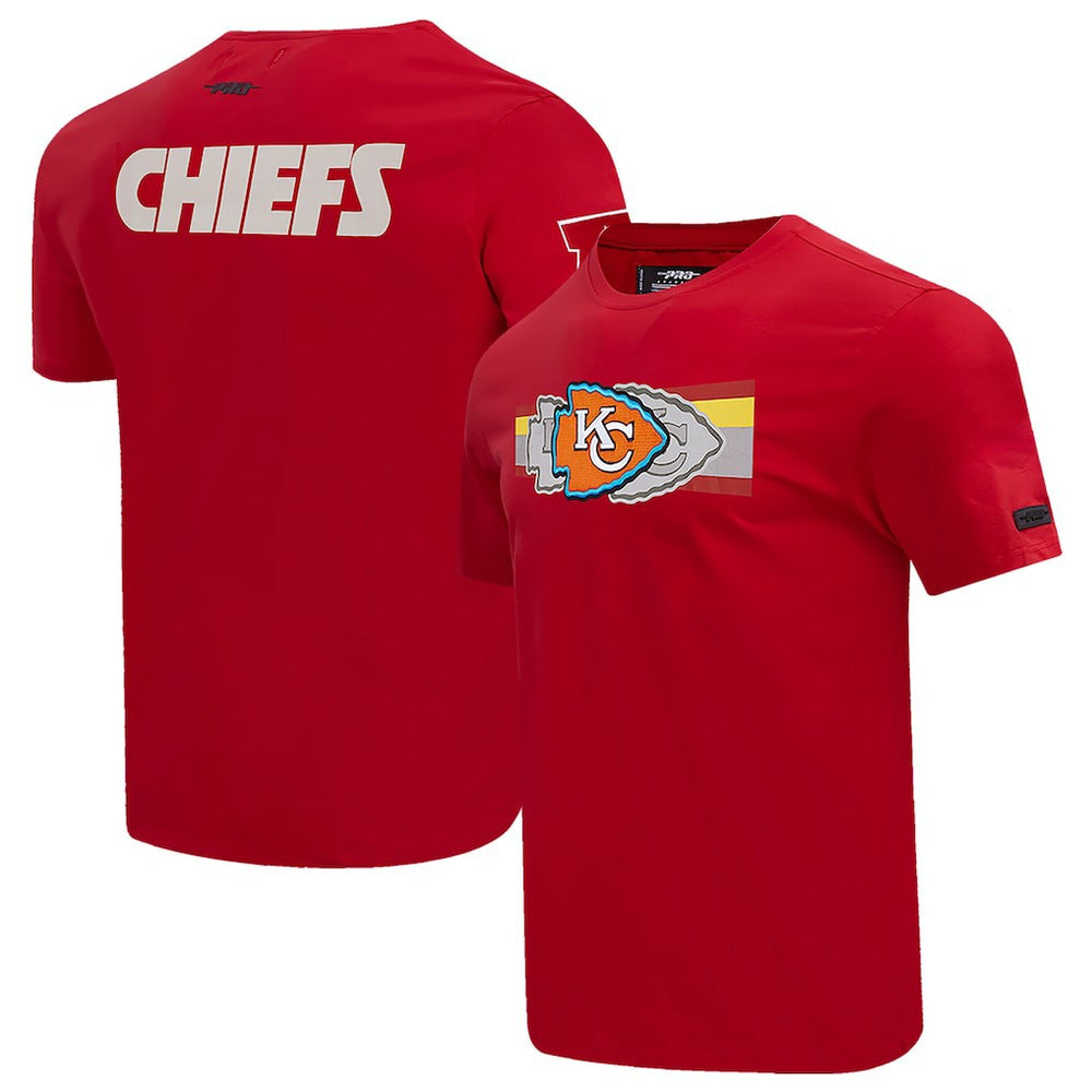 Kansas City Chiefs Pro Standard Retro Striper T-Shirt | NFL Sale