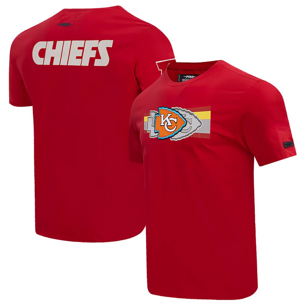 Kansas City Chiefs Pro Standard Retro Striper T-Shirt | NFL Sale