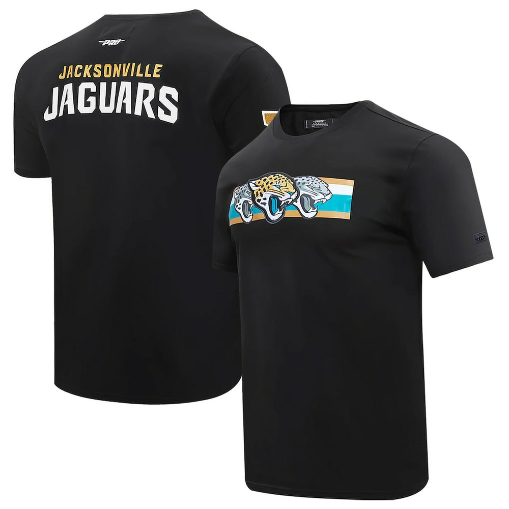 Jacksonville Jaguars Pro Standard Retro Striper T-Shirt | NFL US