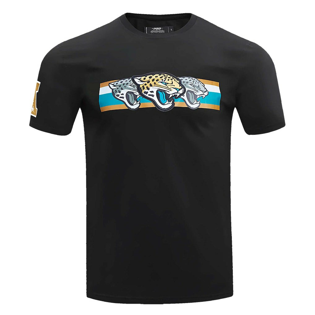 Jacksonville Jaguars Pro Standard Retro Striper T-Shirt | NFL US