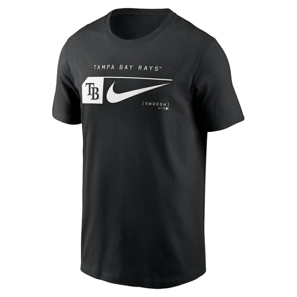 Tampa Bay Rays Nike Fashion Graphic Swoosh T-Shirt - MLB T-shirts