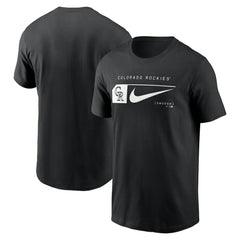 Colorado Rockies Nike Fashion Graphic Swoosh T-Shirt - MLB T-shirts