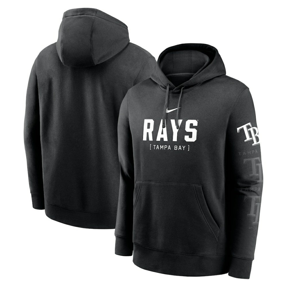 Tampa Bay Rays Nike Fashion Club Pullover Hoodie - MLB Hoodies
