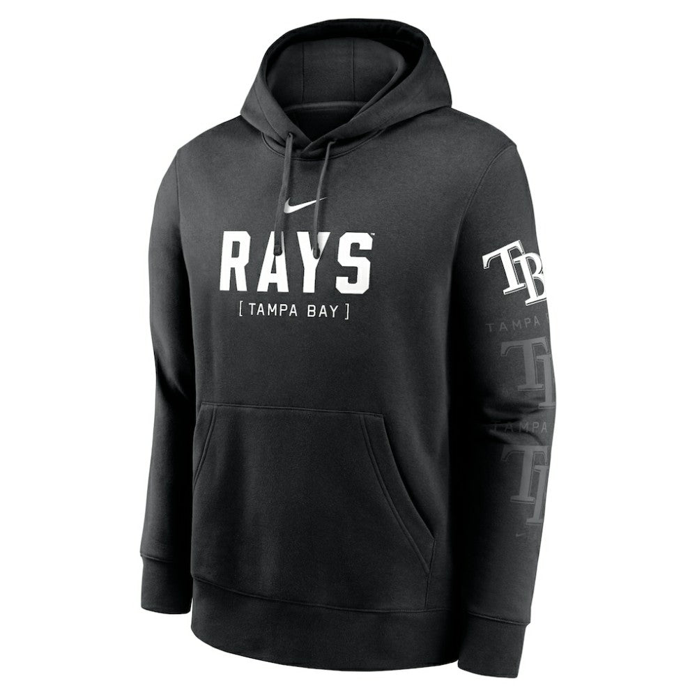 Tampa Bay Rays Nike Fashion Club Pullover Hoodie - MLB Hoodies
