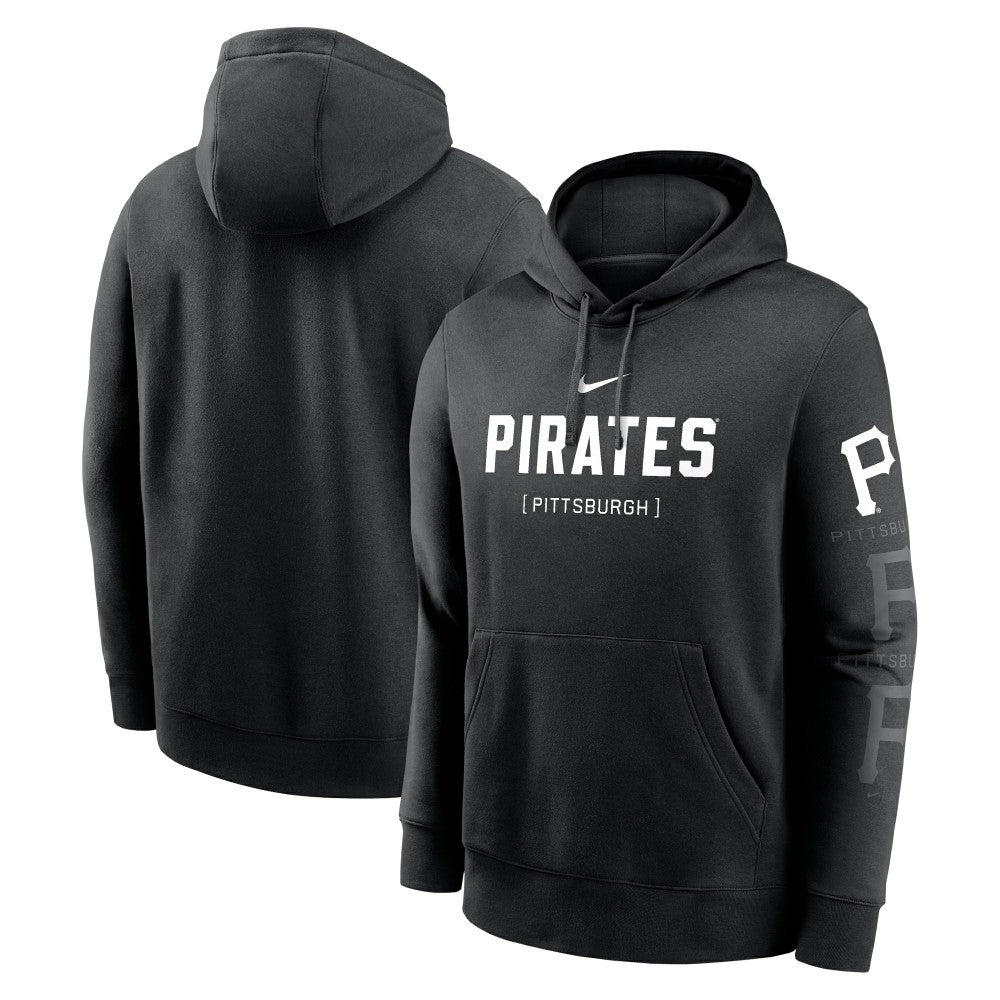 Pittsburgh Pirates Nike Fashion Club Pullover Hoodie - MLB Hoodies