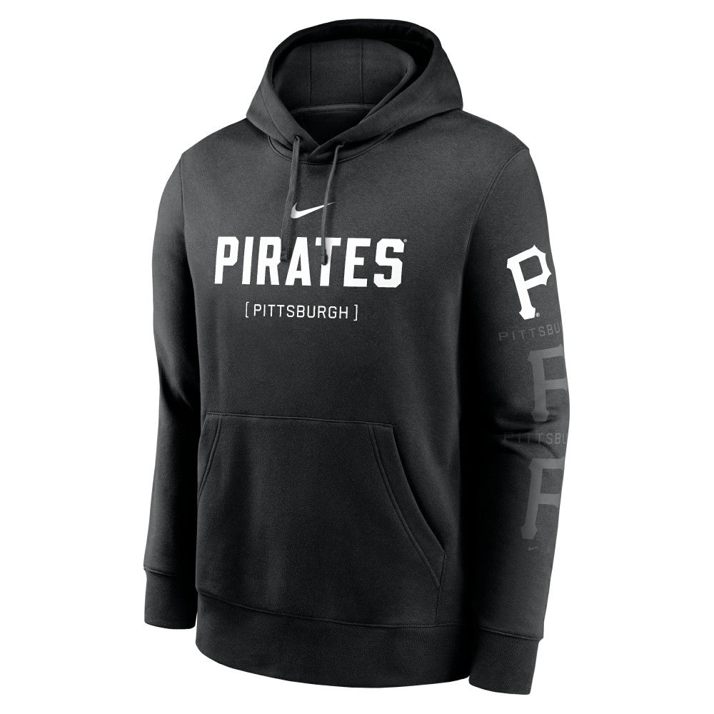 Pittsburgh Pirates Nike Fashion Club Pullover Hoodie - MLB Hoodies