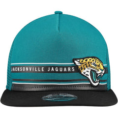 Jacksonville Jaguars Half Stripe Trucker A-Frame 9FIFTY Snapback Hat | NFL Online