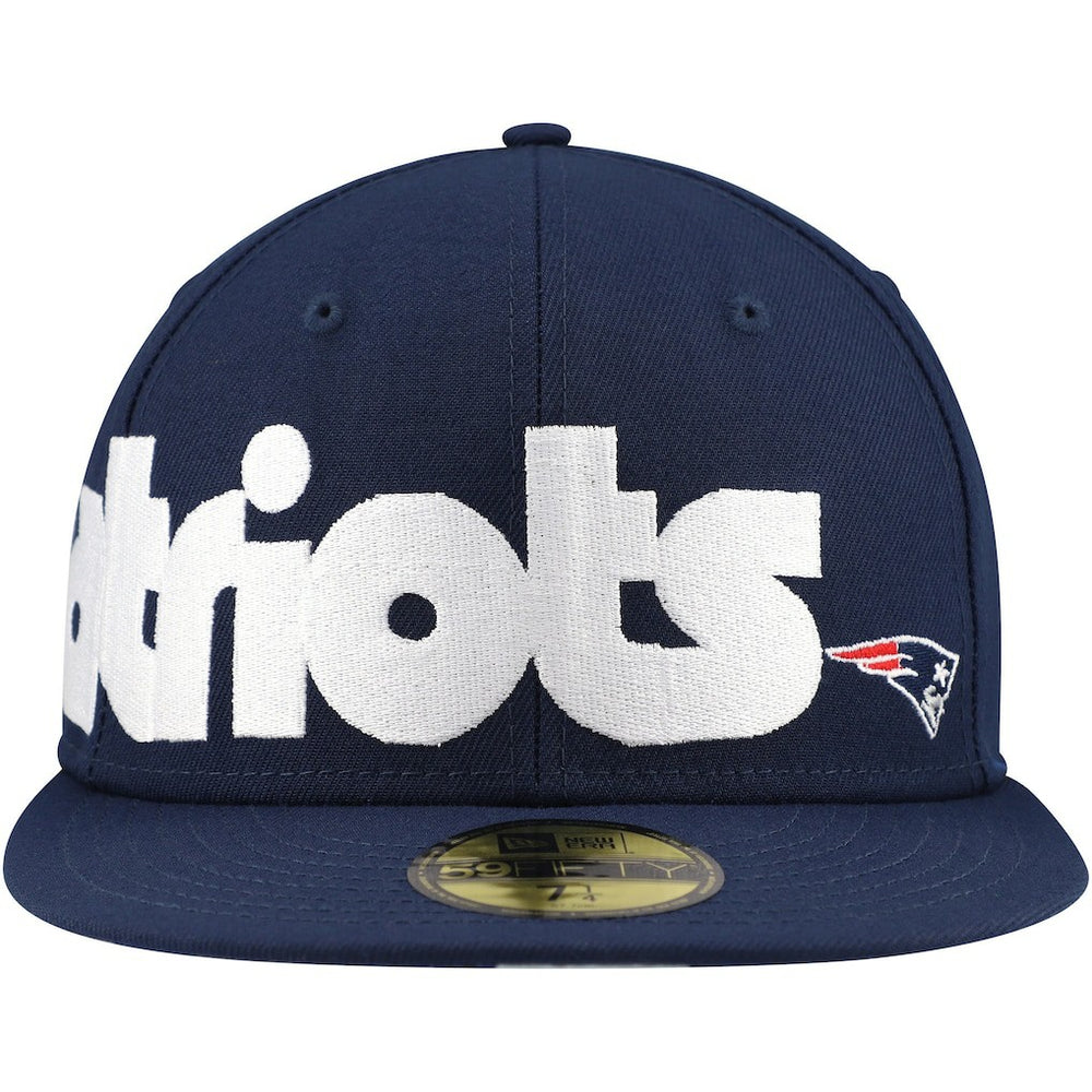 New England Patriots Checkered Undervisor 59FIFTY Fitted Hat | NFL Discount