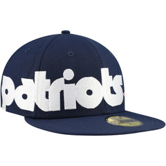 New England Patriots Checkered Undervisor 59FIFTY Fitted Hat | NFL Discount