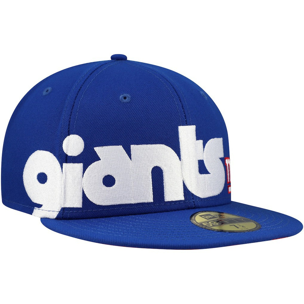 New York Giants Checkered Undervisor 59FIFTY Fitted Hat | NFL Outlet