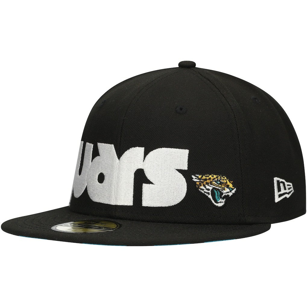 Jacksonville Jaguars Checkered Undervisor 59FIFTY Fitted Hat | NFL Outlet