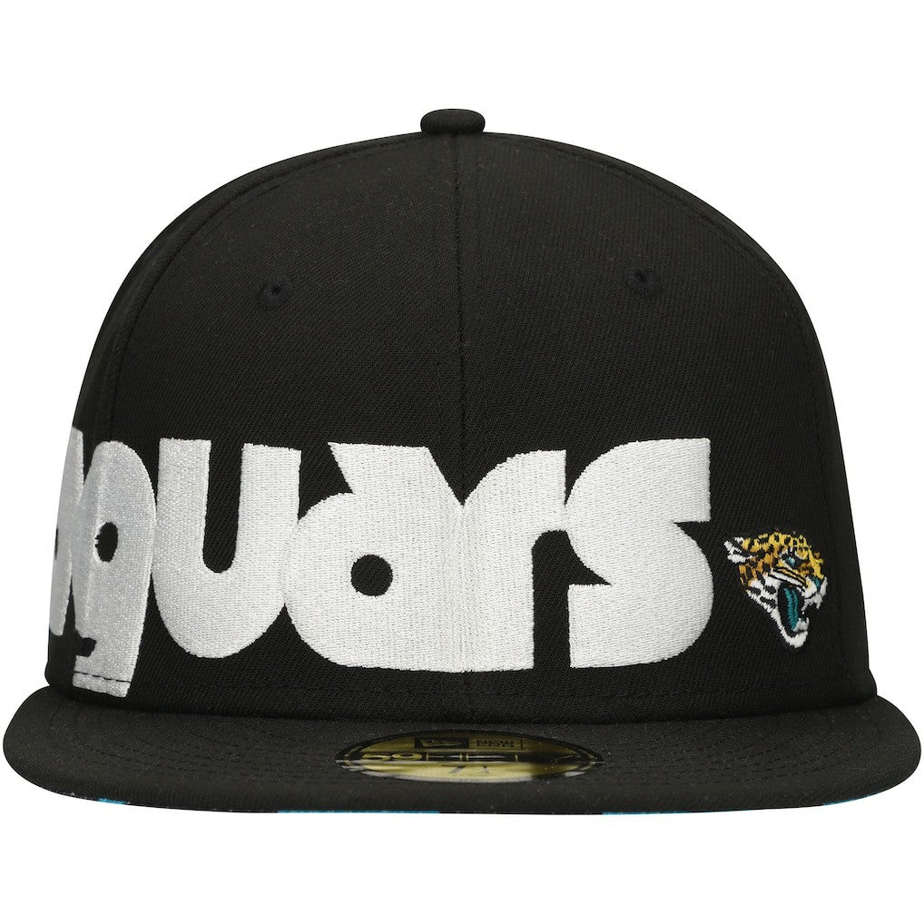 Jacksonville Jaguars Checkered Undervisor 59FIFTY Fitted Hat | NFL Outlet
