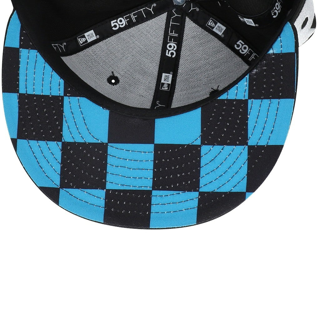 Jacksonville Jaguars Checkered Undervisor 59FIFTY Fitted Hat | NFL Outlet