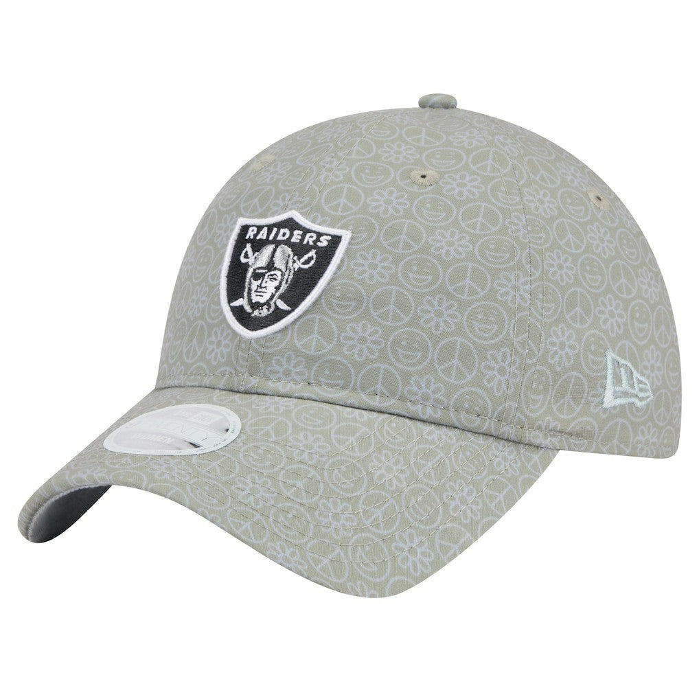 Las Vegas Raiders Women's Smiley 9TWENTY Adjustable Hat | NFL Near me