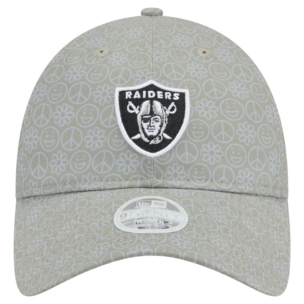 Las Vegas Raiders Women's Smiley 9TWENTY Adjustable Hat | NFL Near me