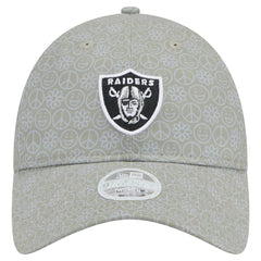 Las Vegas Raiders Women's Smiley 9TWENTY Adjustable Hat | NFL Near me