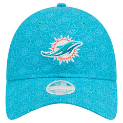 Miami Dolphins Women's Smiley 9TWENTY Adjustable Hat | NFL Sale