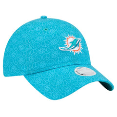 Miami Dolphins Women's Smiley 9TWENTY Adjustable Hat | NFL Sale