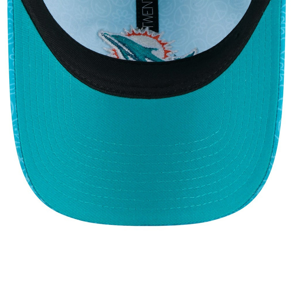 Miami Dolphins Women's Smiley 9TWENTY Adjustable Hat | NFL Sale