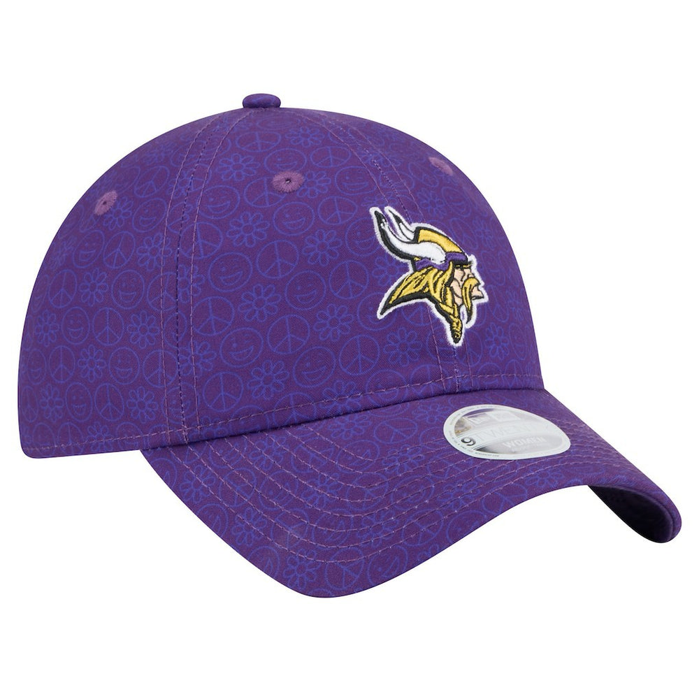 Minnesota Vikings Women's Smiley 9TWENTY Adjustable Hat | NFL US