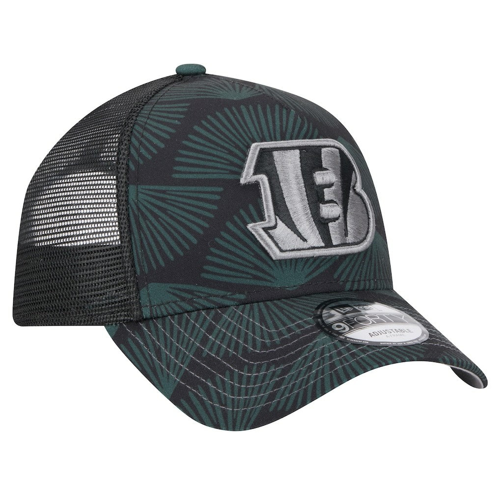 Cincinnati Bengals Agave Trucker 9FORTY Adjustable Hat | NFL US