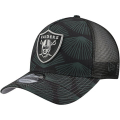 Las Vegas Raiders Agave Trucker 9FORTY Adjustable Hat | NFL US