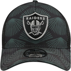Las Vegas Raiders Agave Trucker 9FORTY Adjustable Hat | NFL US