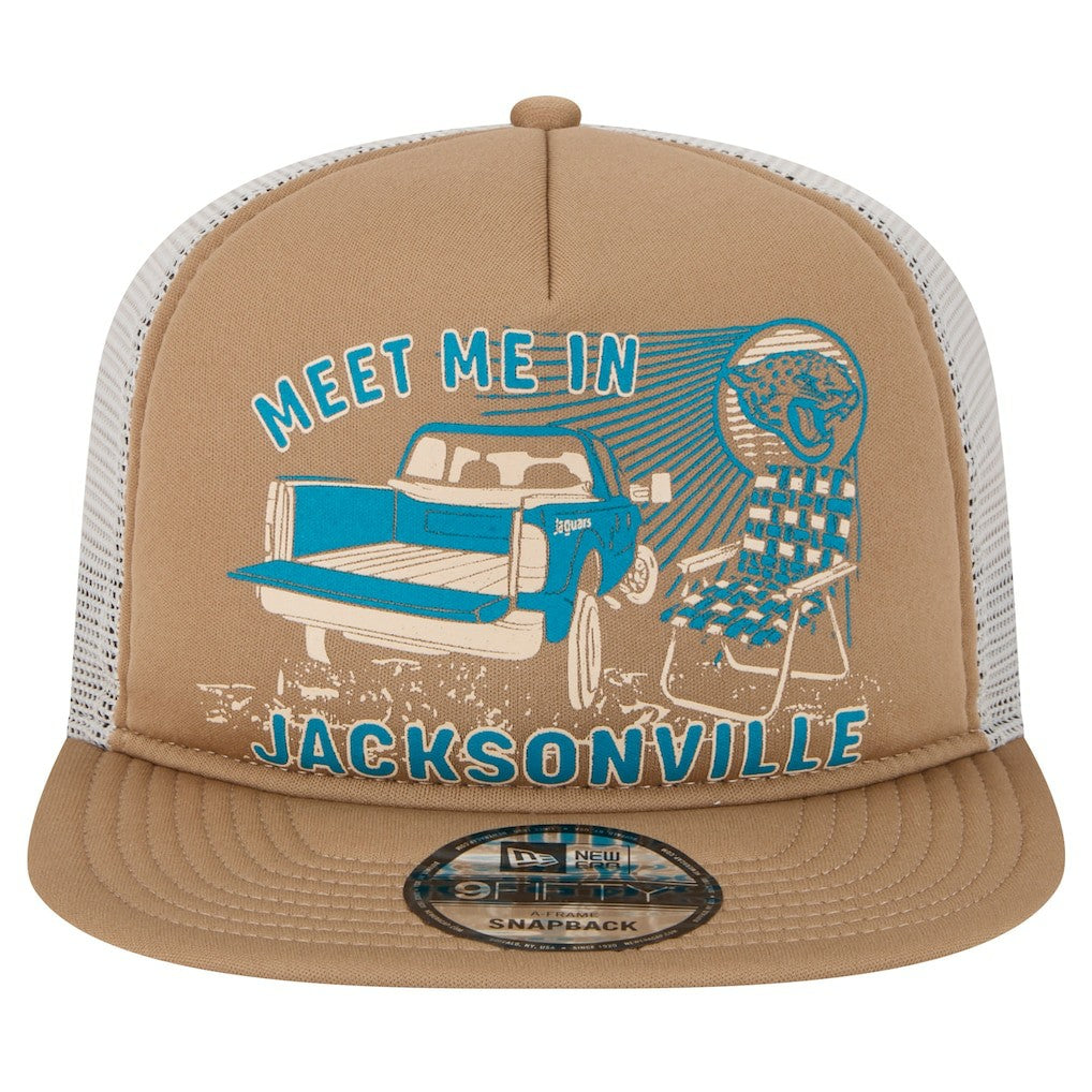 Jacksonville Jaguars Meet Me 9FIFTY Snapback Hat | NFL Sale