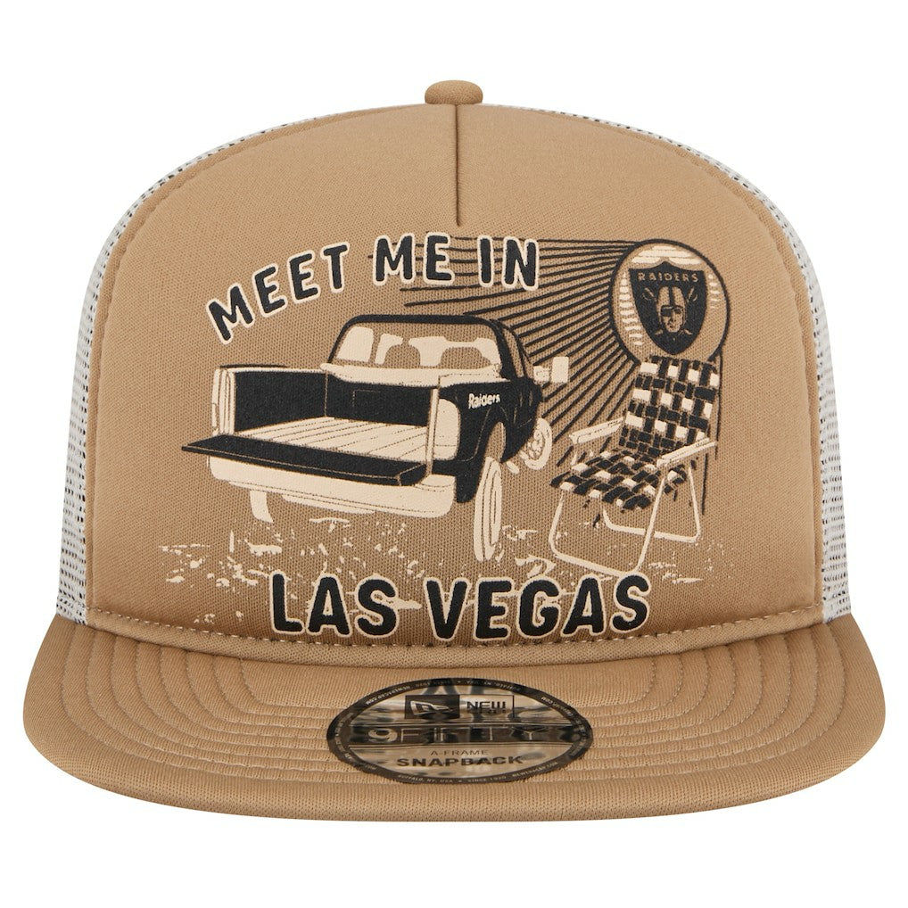 Las Vegas Raiders Meet Me 9FIFTY Snapback Hat | NFL On sale