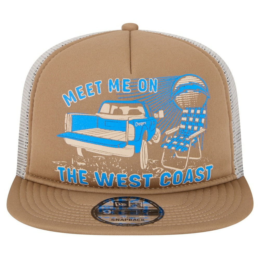Los Angeles Chargers Meet Me 9FIFTY Snapback Hat | NFL On sale