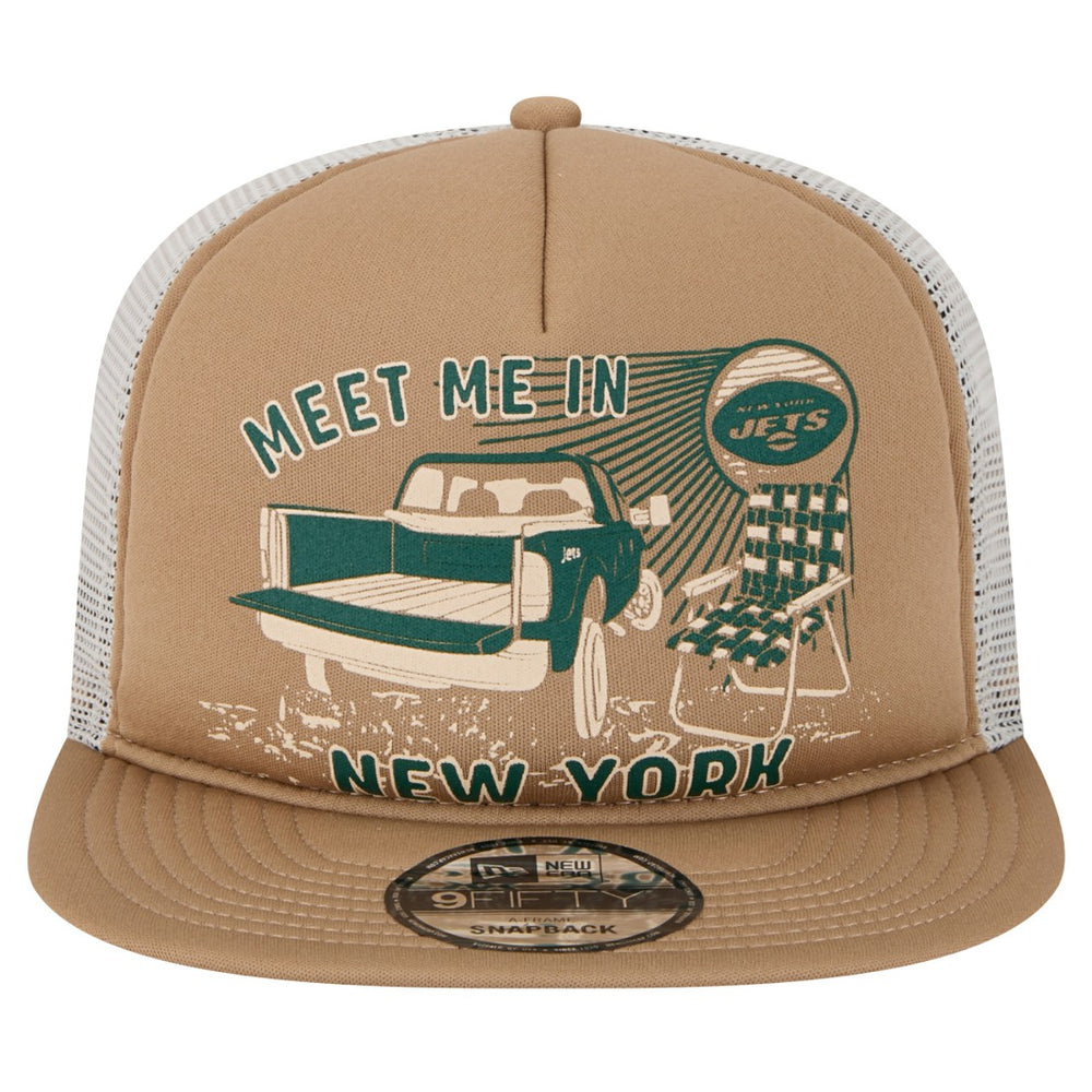 New York Jets Meet Me 9FIFTY Snapback Hat | NFL Hot