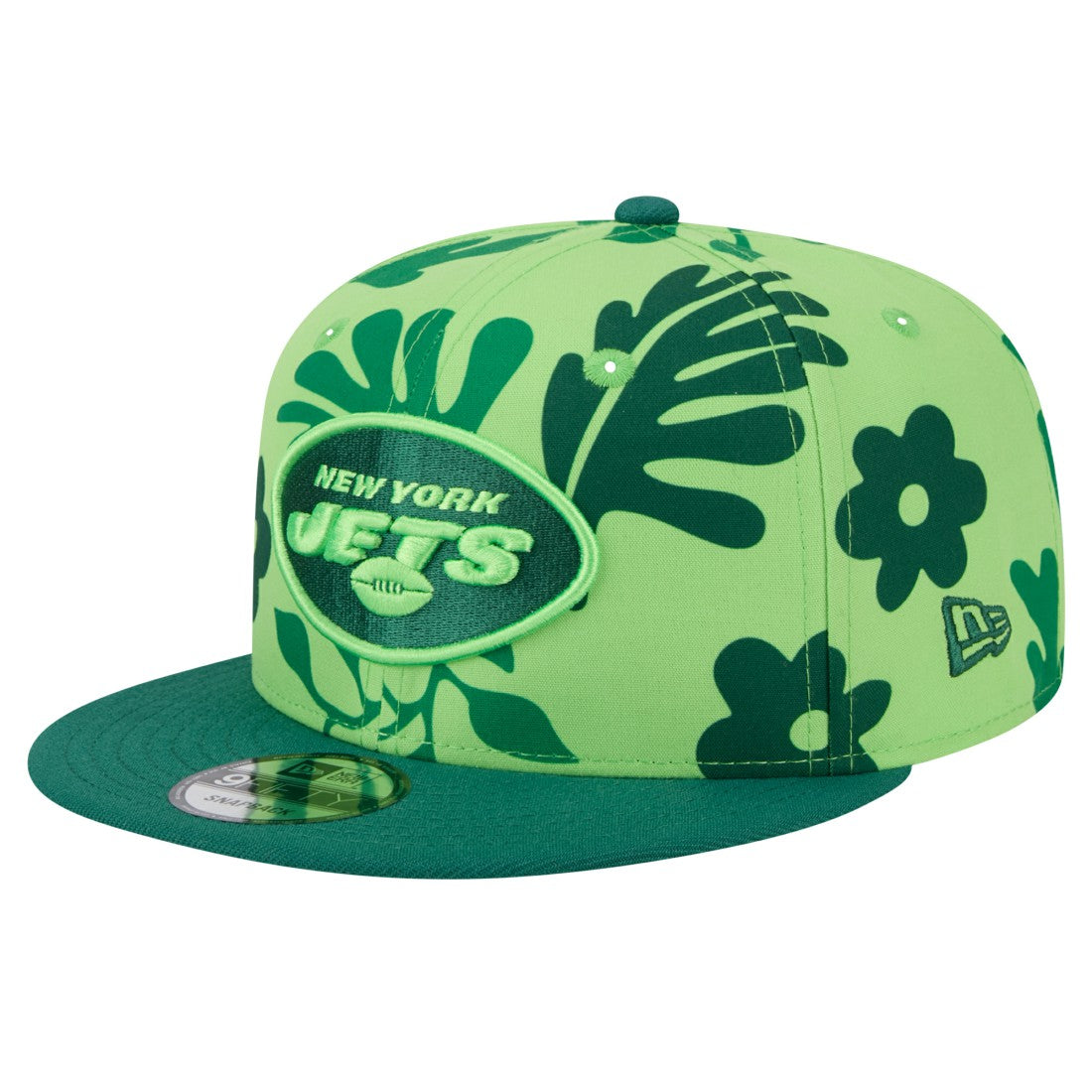New York Jets Leafy 9FIFTY Snapback Hat | NFL Sale