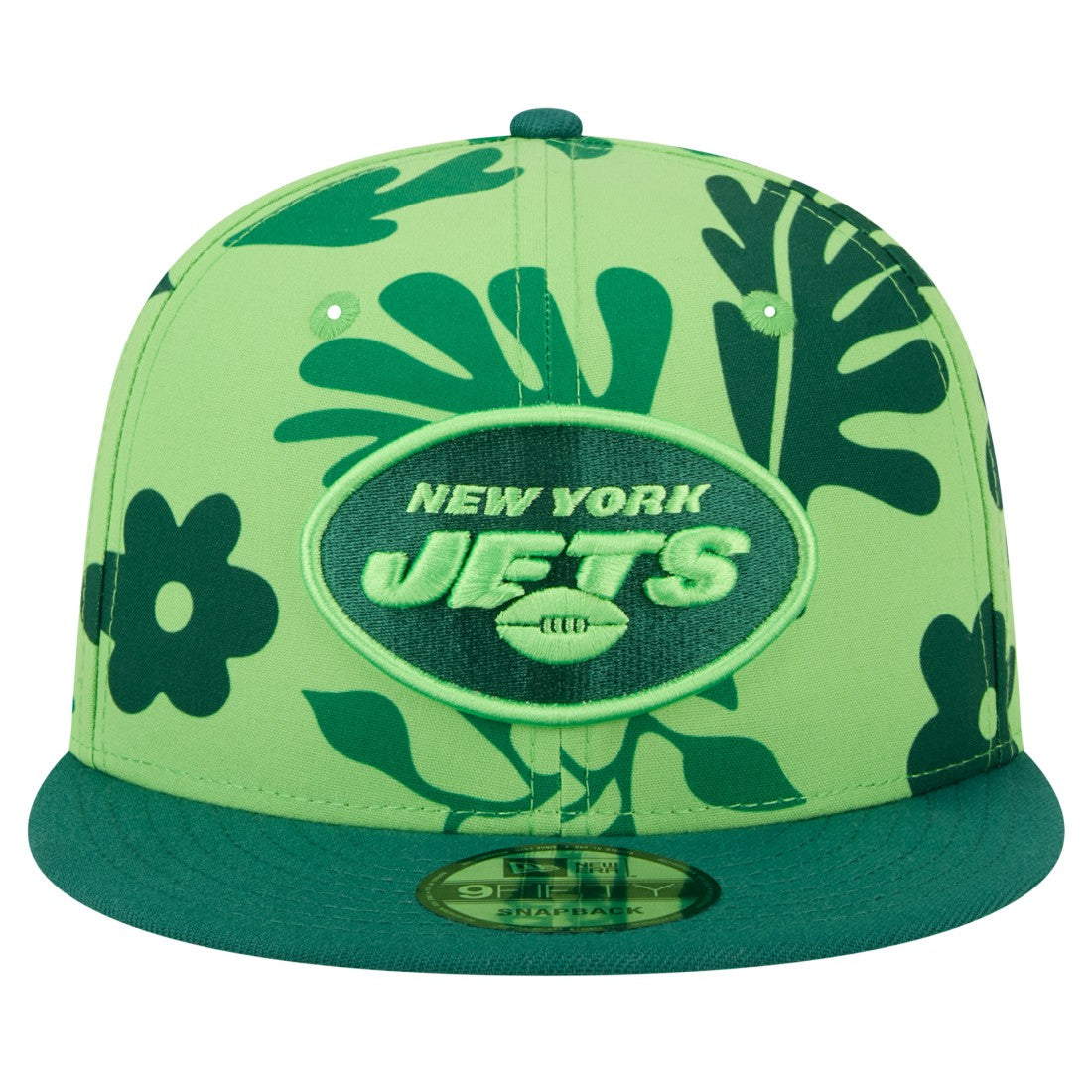 New York Jets Leafy 9FIFTY Snapback Hat | NFL Sale