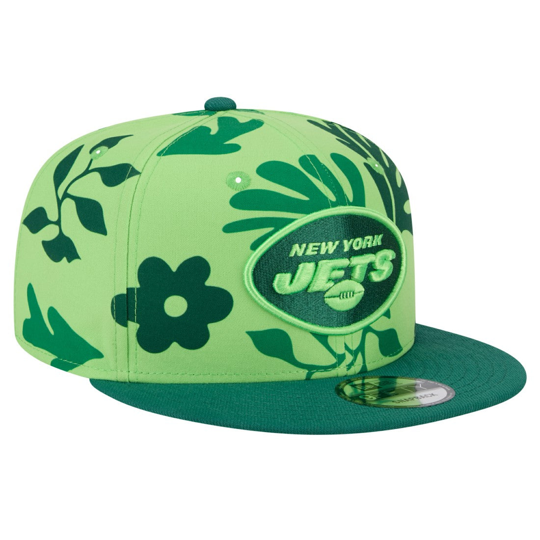 New York Jets Leafy 9FIFTY Snapback Hat | NFL Sale