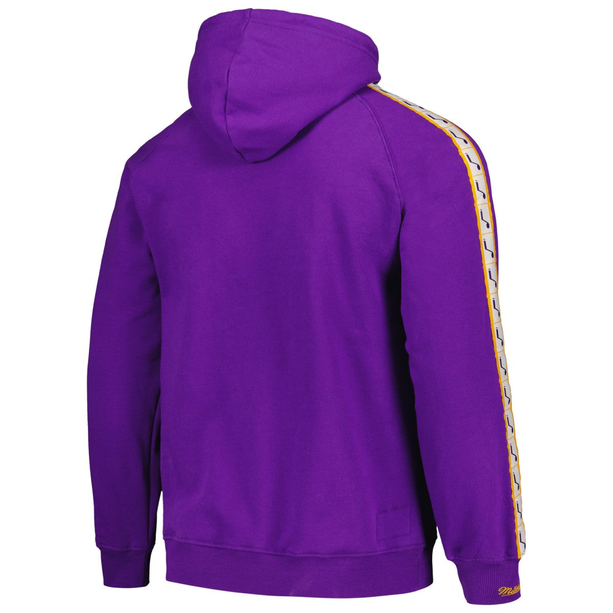 Purple Utah Jazz Hardwood Classics Nights Raglan Pullover Hoodie | NBA