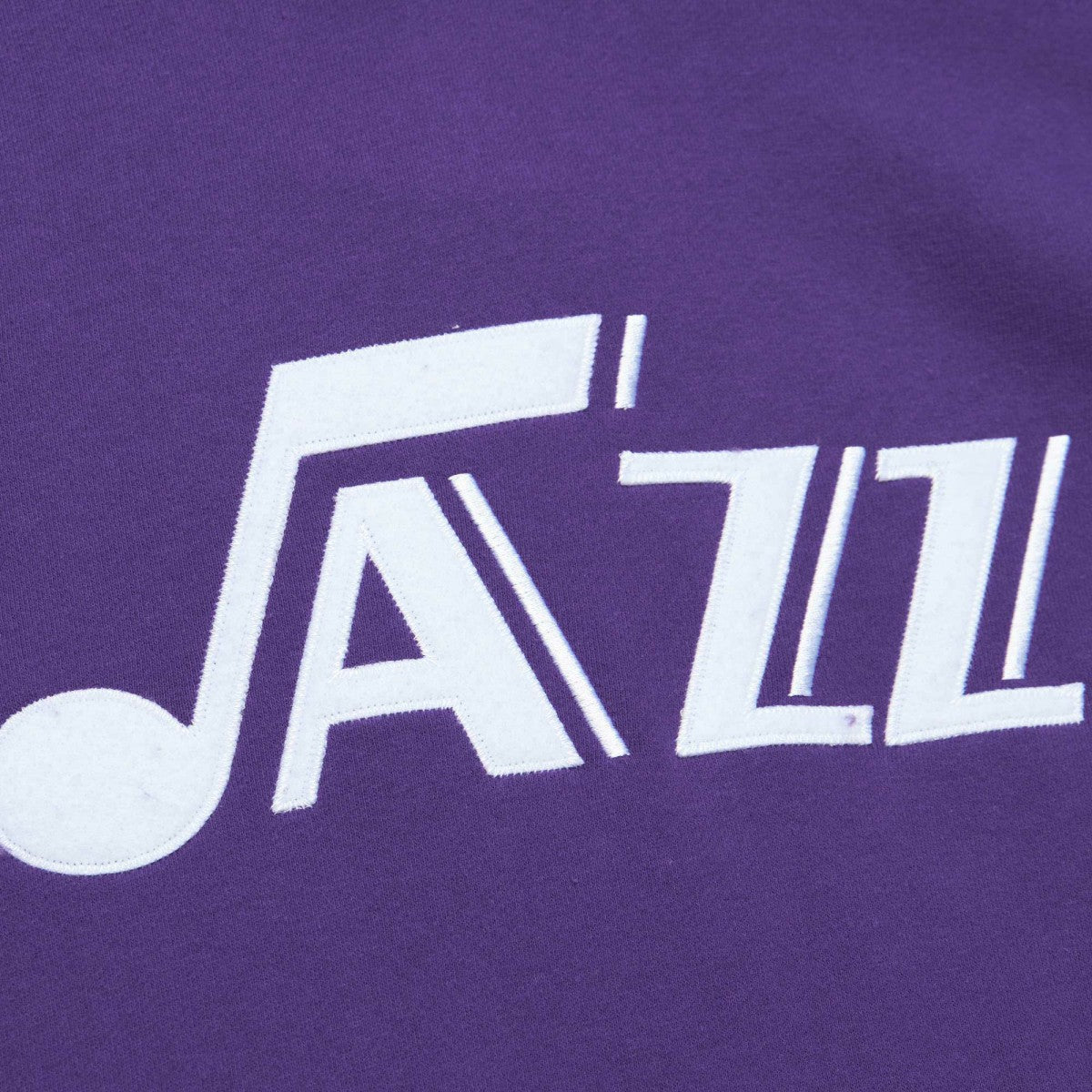 Purple Utah Jazz Hardwood Classics Nights Raglan Pullover Hoodie | NBA