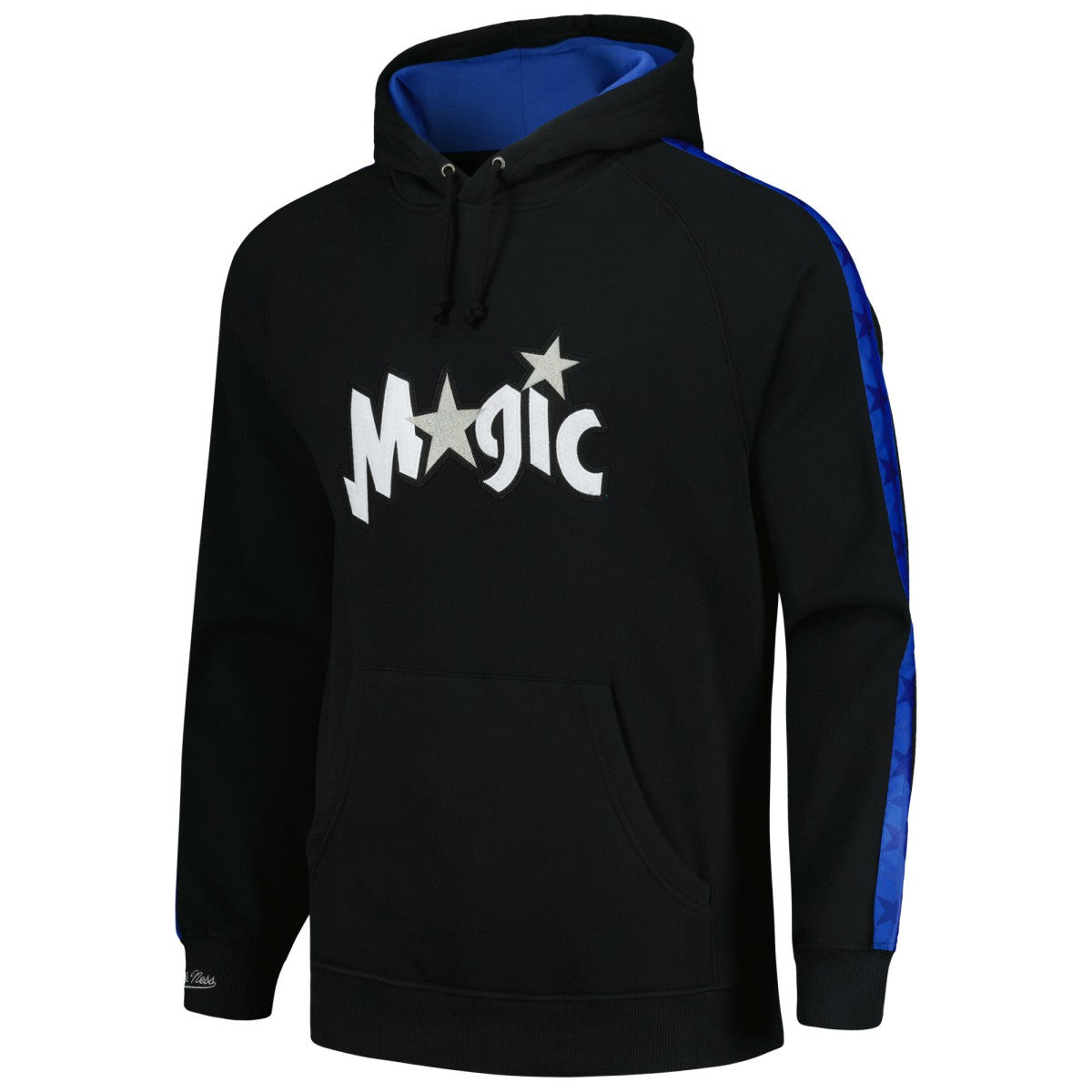 Black Orlando Magic Hardwood Classics Nights Raglan Pullover Hoodie | NBA