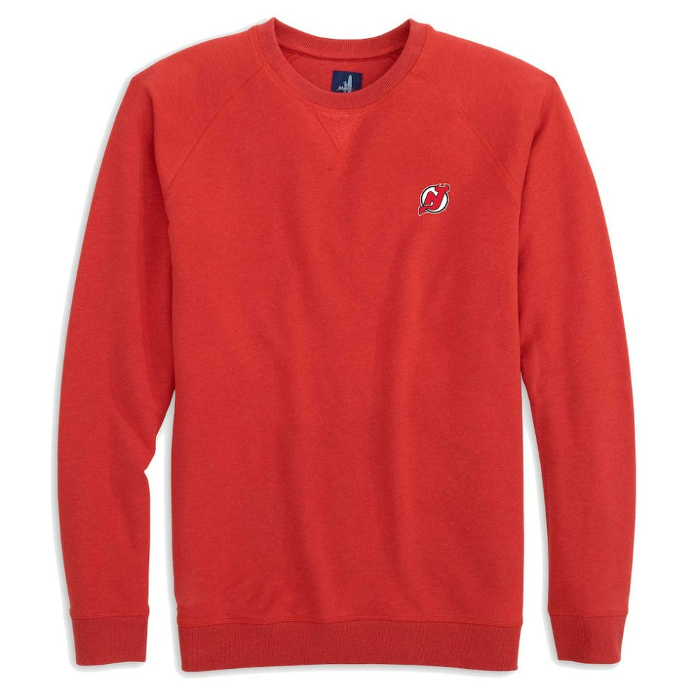New Jersey Devils johnnie-O Freeman Tri-Blend Raglan Pullover Sweatshirt -  NHL Sweatshirts