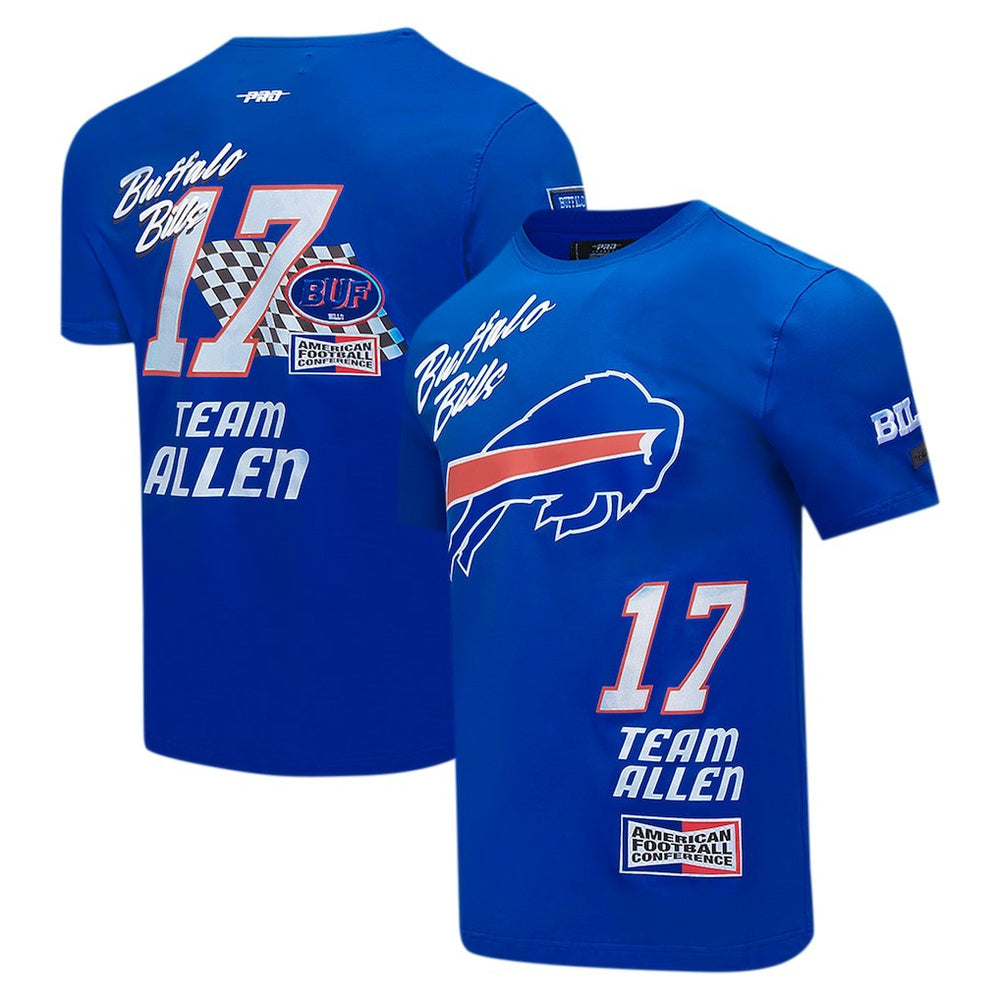 Buffalo Bills Josh Allen  Pro Standard Fast Lane Name & Number Player T-Shirt | NFL Online