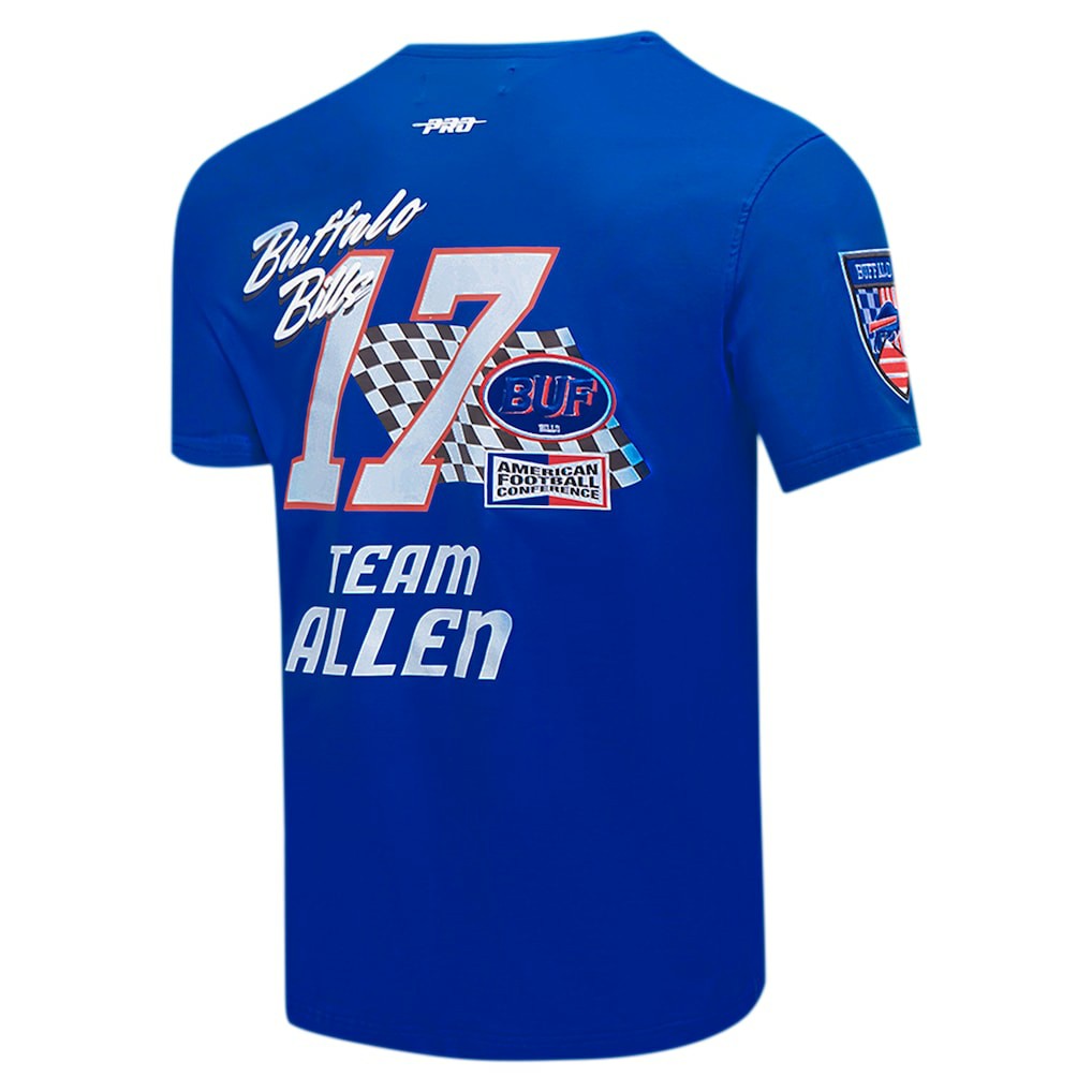Buffalo Bills Josh Allen  Pro Standard Fast Lane Name & Number Player T-Shirt | NFL Online
