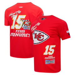 Kansas City Chiefs Patrick Mahomes  Pro Standard Fast Lane Name & Number Player T-Shirt | NFL Discount
