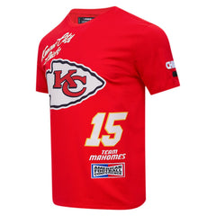 Kansas City Chiefs Patrick Mahomes  Pro Standard Fast Lane Name & Number Player T-Shirt | NFL Discount