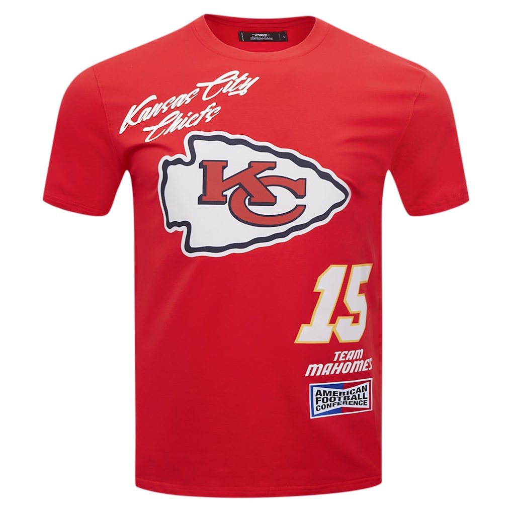 Kansas City Chiefs Patrick Mahomes  Pro Standard Fast Lane Name & Number Player T-Shirt | NFL Discount