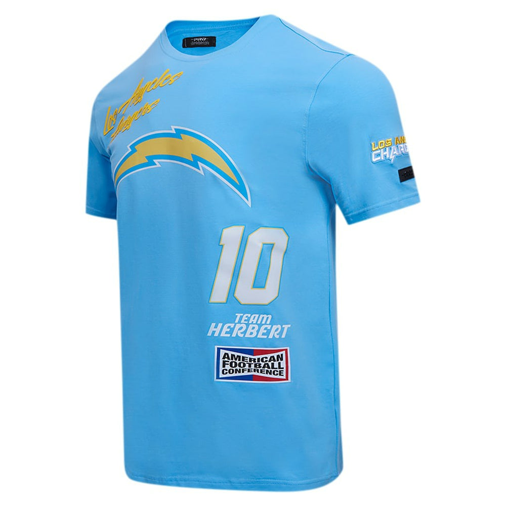 Los Angeles Chargers Justin Herbert  Pro Standard Fast Lane Name & Number Player T-Shirt | NFL US