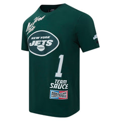 New York Jets Ahmad Sauce Gardner  Pro Standard Fast Lane Name & Number Player T-Shirt | NFL Discount